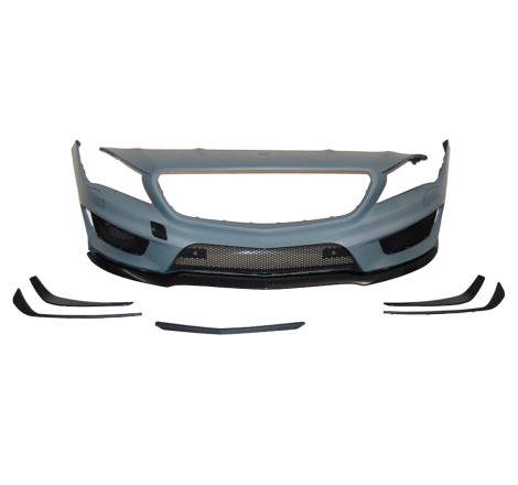 Paragolpes Delantero Mercedes W117 13-15 4P / SW Look AMG A45 Spoiler