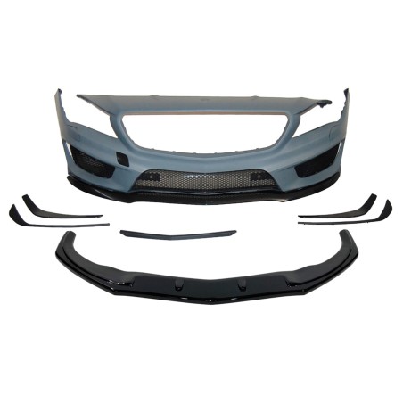 Pare-Choc Avant Mercedes W117 13-15 4P / SW Look AMG A45 Déflecteur