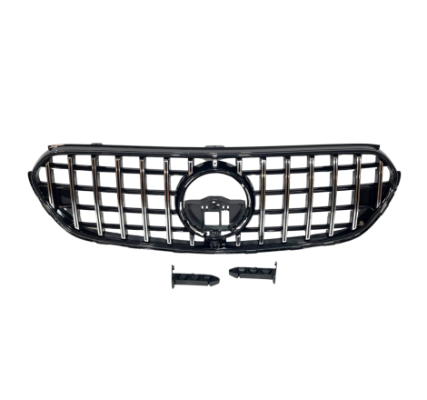 Front Grill Mercedes GLC X254 2023+ Look GT Chromed Camera