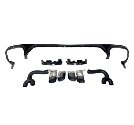Rear Diffuser Audi Q8 2018-2023 Look RSQ8