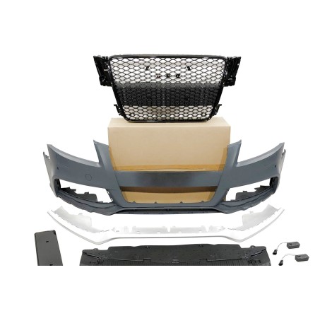 Paraurti Anteriore Audi A5 Coupe / Sportback 2007-2012 Look RS5 Spoiler Anteriore