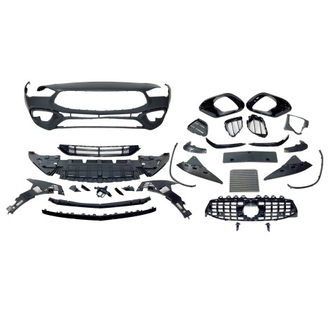 Front Bumper Mercedes W118 / C118 CLA 2023+ Sedan/Shooting Brake Look A45