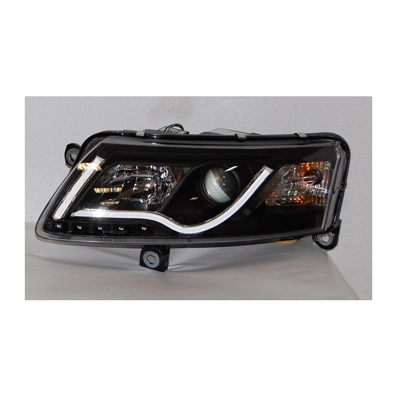 Phare Avant Lumi 232 Re De Jour Audi A6 Lti 04 07 Noir