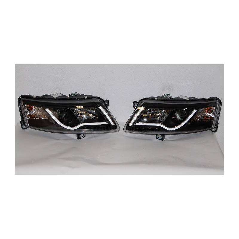 Phare Avant Lumi 232 Re De Jour Audi A6 Lti 04 07 Noir