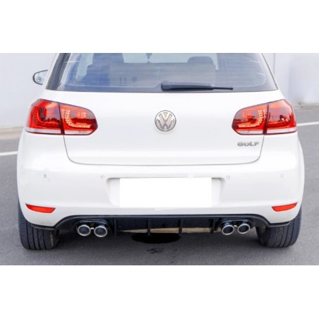 Diffuseur Arrière Volkswagen Golf 6 look Golf 7.5 R Noir brillant