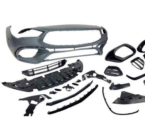 Front Bumper Mercedes W118 / C118 CLA 2023+ Sedan/Shooting Brake Look A45