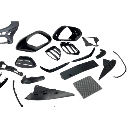 Front Bumper Mercedes W118 / C118 CLA 2023+ Sedan/Shooting Brake Look A45