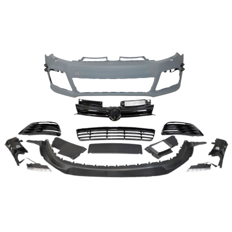 Pare-Choc Avant Volkswagen Golf 6 R20 Flaps Look WRC