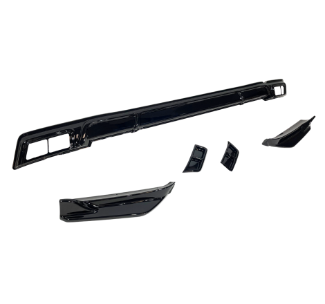 Diffuseur Arrière Ford Transit / Toureo Custom MK2 2023+ Noir brillant