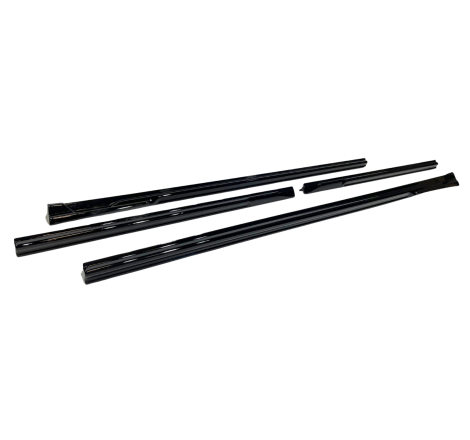Diffuseur Jupes Ford Transit / Toureo Custom MK2 2023+ Noir brillant