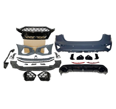 Kit De Carrosserie Audi A3 Hatchback 2019-2024 Look RS3