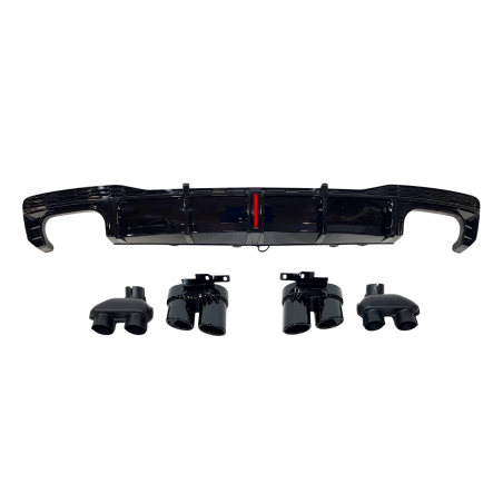 Diffuseur Arrière Audi A7 C8 2019-2024 Look S7 pour Sline