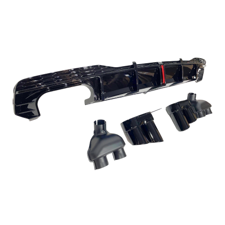 Diffuseur Arrière Audi A7 C8 2019-2024 Look S7 pour Sline