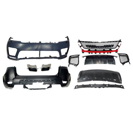 Paragolpes Delantero Range Rover Sport L494 Facelift 2018+ Look SVR Model II