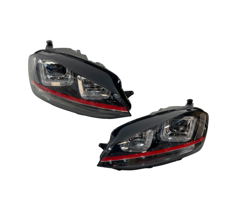 Fanali Day Light De Dia Volkswagen Golf 7 Xenon DRL Red