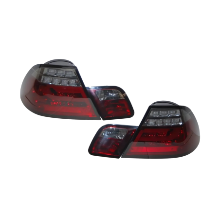 Feux Arrières BMW E46 2P 2003-2005 Led Rouge Fumé