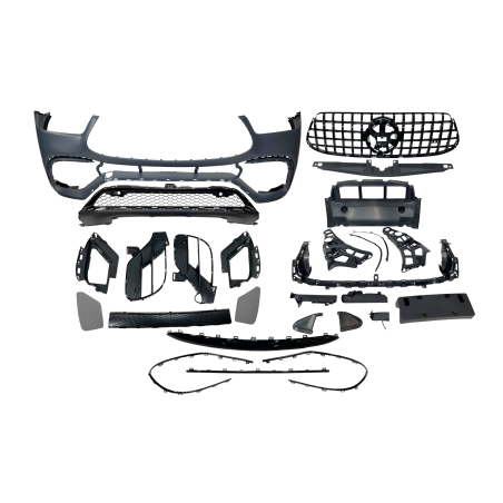 Front bumper Mercedes W167 / C167 2020+ GLE Look AMG