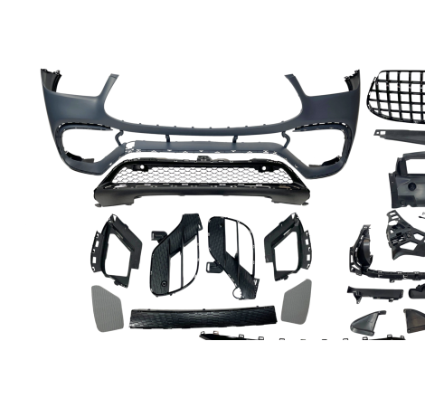 Paragolpes delantero Mercedes W167 / C167 2020+ GLE Look AMG