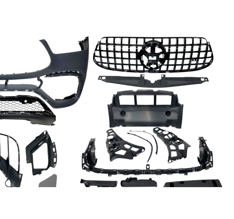 Paragolpes delantero Mercedes W167 / C167 2020+ GLE Look AMG