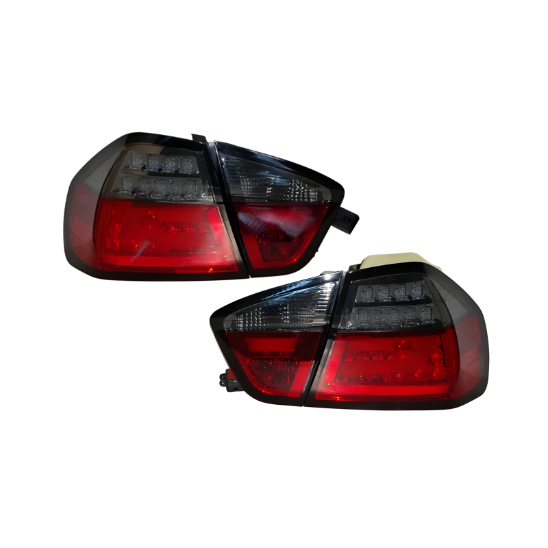 Feux Arrières Cardna BMW E90 05 Lightbar Led Rouge/Fumé