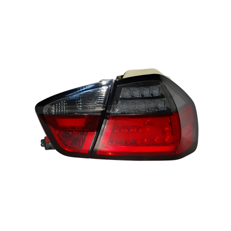 Feux Arrières Cardna BMW E90 05 Lightbar Led Rouge/Fumé