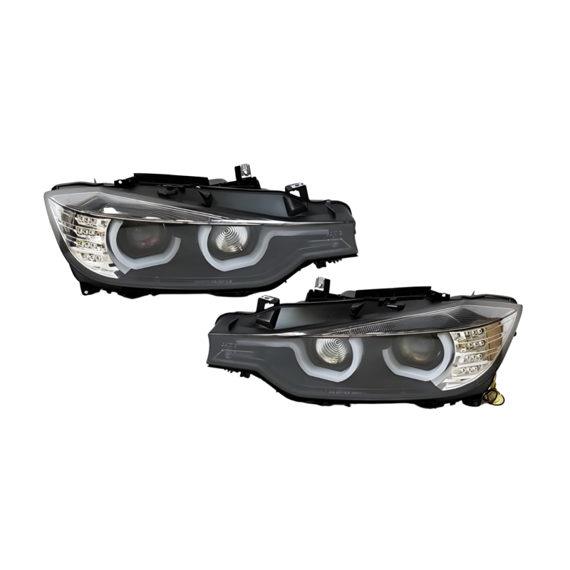 Faros Delanteros Luz De Dia BMW F30 / F31 12-15  Xenon DRL Black