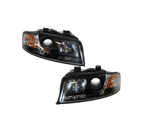 Faros Delanteros Luz De Dia Audi A4 '02-04