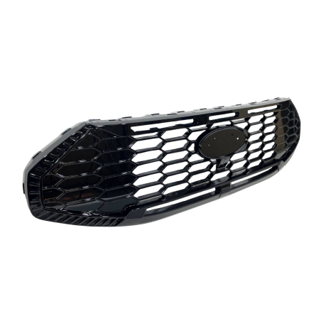 Parrilla Ford Transit Custom 2024+ Look Raptor Negro Brillante