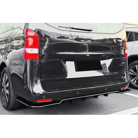 Diffuseur Arrière Mercedes W447 Noir brillant
