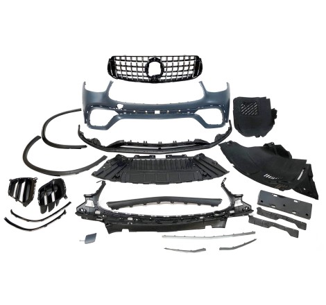 Paraurti Anteriore Mercedes X253 / C253 GLC 2020-2022 look AMG GLC63