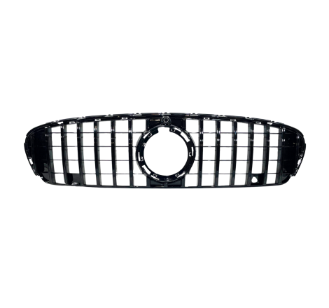 Front Grill Mercedes GLC X253 2020 Look GT Black II Camera