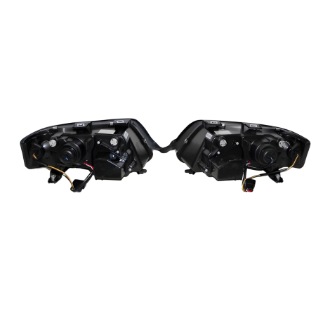 Set Of Headlamps Day Light Audi A6 1999-2000, Chromed