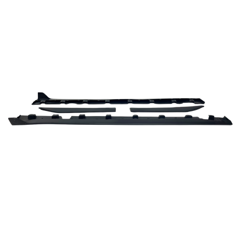 Taloneras Ford Mustang 2015-2020 Look GT500 II Negro Mate