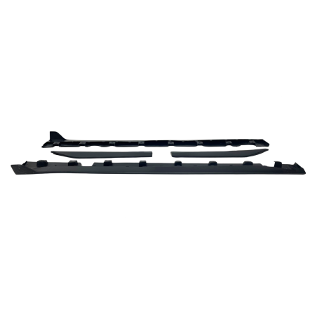 Taloneras Ford Mustang 2015-2020 Look GT500 II Negro Mate