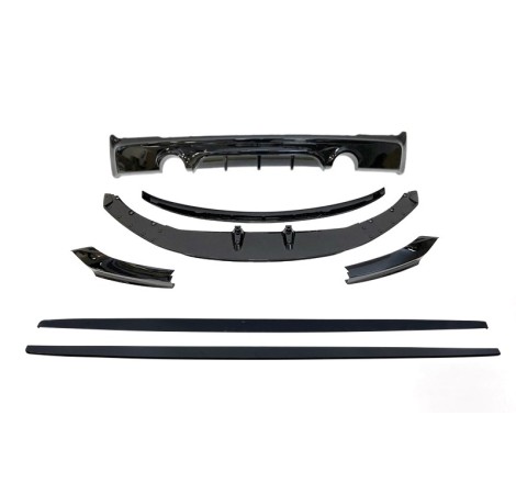 Kit De Carrocería BMW F22 / F23 Look M Performance Brillante Negro