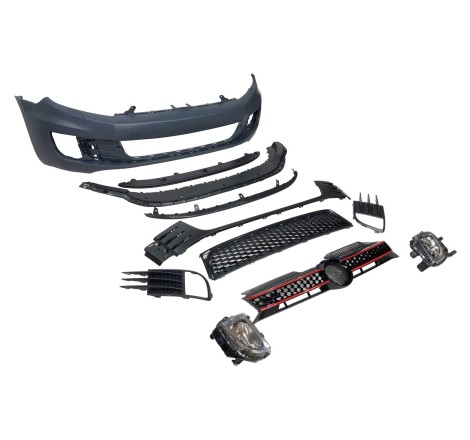 Paragolpes Delantero Volkswagen Golf 6 Look GTI Spoiler delantero
