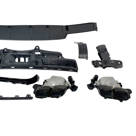 Rear Diffuser Mercedes GLC X253 COUPE 2020+ Look GLC63 Black