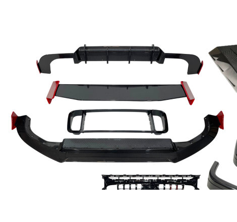 Kit Estetici Mercedes W464 Look Rocket 900 Carbonio