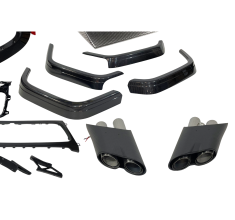 Kit De Carrosserie Mercedes W464 Look Rocket 900 Carbone