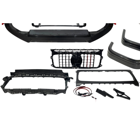 Kit Estetici Mercedes W464 Look Rocket 900 Carbonio