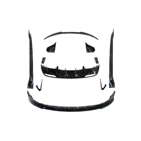 Body Kit Tesla Model 3 LCI 2024+ Look Fast Glossy Black