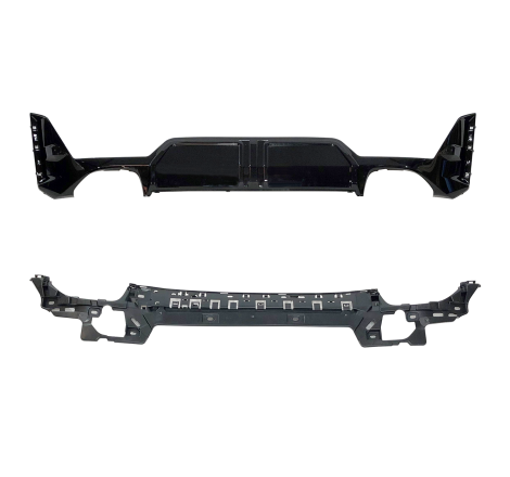 Diffuseur Arrière BMW G20 / G21 LCI Look M Performance Noir brillant