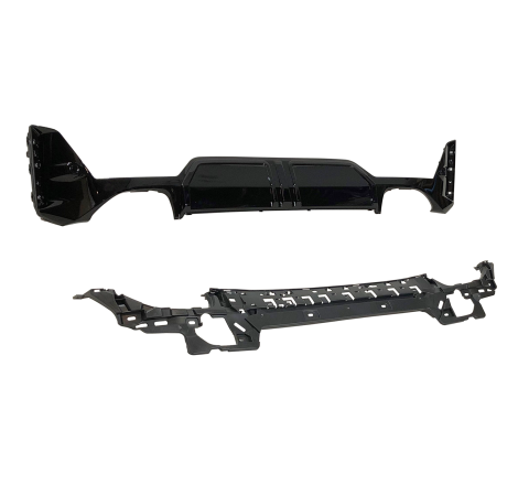 Diffusore Posteriore BMW G20 / G21 LCI Look M Performance Nero lucido