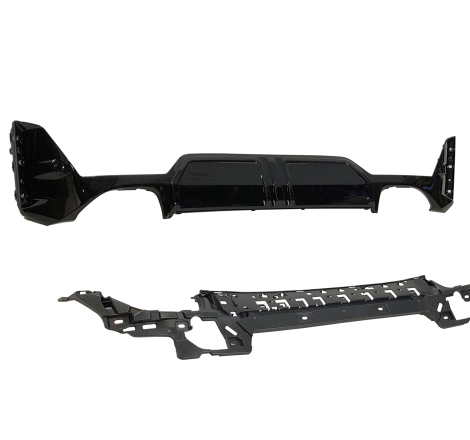 Rear Diffuser BMW G20 / G21 LCI Look M Performance Glossy Black