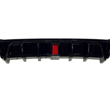 Rear Diffuser Volkswagen Golf 7.5 Glossy Black