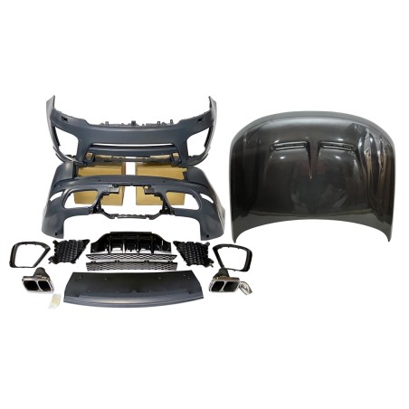 Body Kit Range Rover Sport L494 Facelift 2018+ Look SVR Bonnet