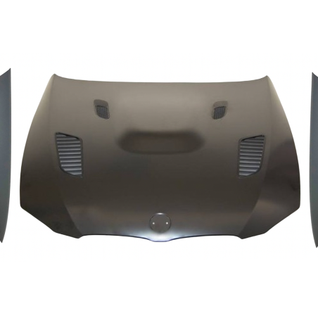 Bonnet And Front Fenders BMW E92 / E93 Look M3 ´06-14 Black Led indicator