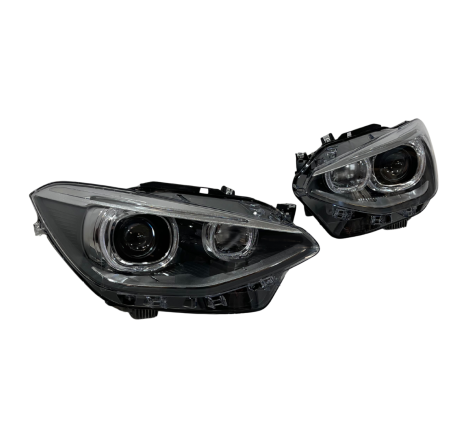 Set Of Headlamps BMW F20 / F21 2012-2014 Black