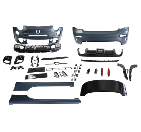 Kit Estetici Fiat 500 2016-2024 Look ABARTH
