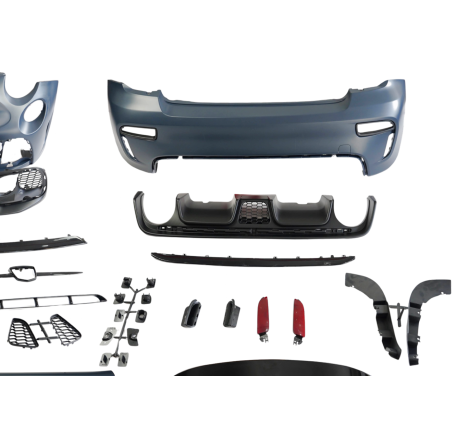 Kit Estetici Fiat 500 2016-2024 Look ABARTH